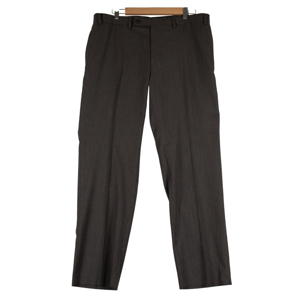 LAUREN RALPH LAUREN‎ Dress Pants Trousers 38W 30L Men Charcoal Pinstripe